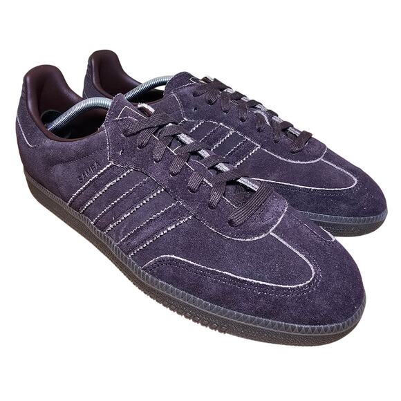 Adidas Samba OG Shoes Sneakers Mens Size 12 Worn Twice Pristine Brown MSRP $129 - Picture 1 of 9